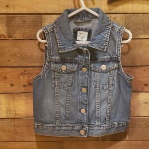 Gap kids denim vest s regular Blue